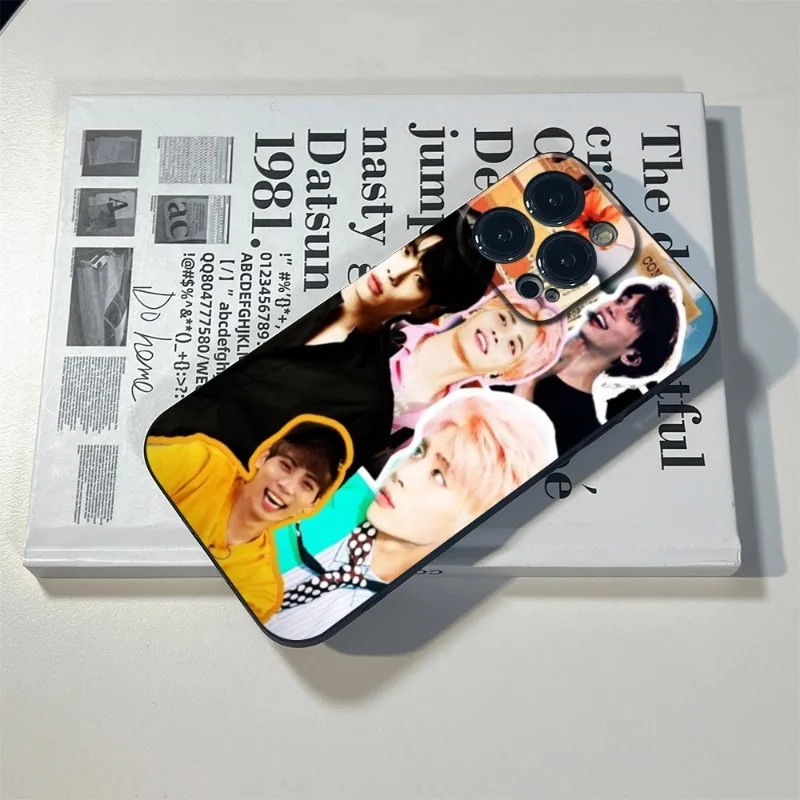 Lonely Jonghyun Lyrics SHINee Phone Case For Iphone 15 14 12 11 13 Pro Max XR 7 8 14 15 plus Soft Phone Covers