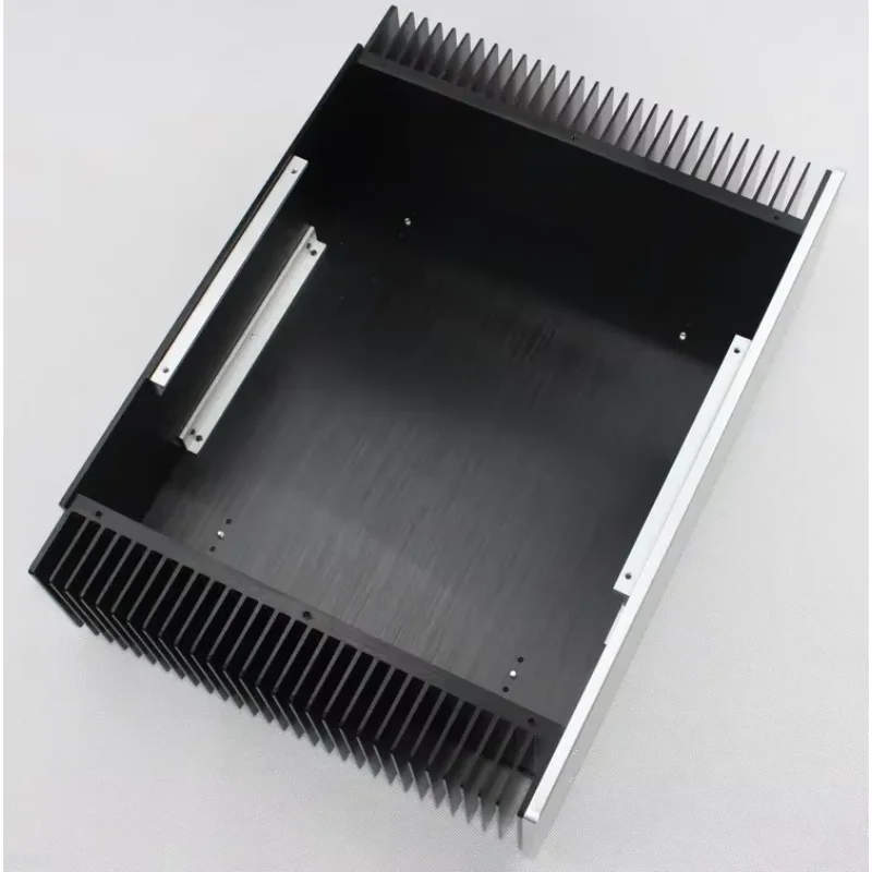 

AMP case size:432*110*312mm WA61 Full aluminum amplifier chassis/Class A amplifier case/AMP Enclosure box/amp case/DIY box
