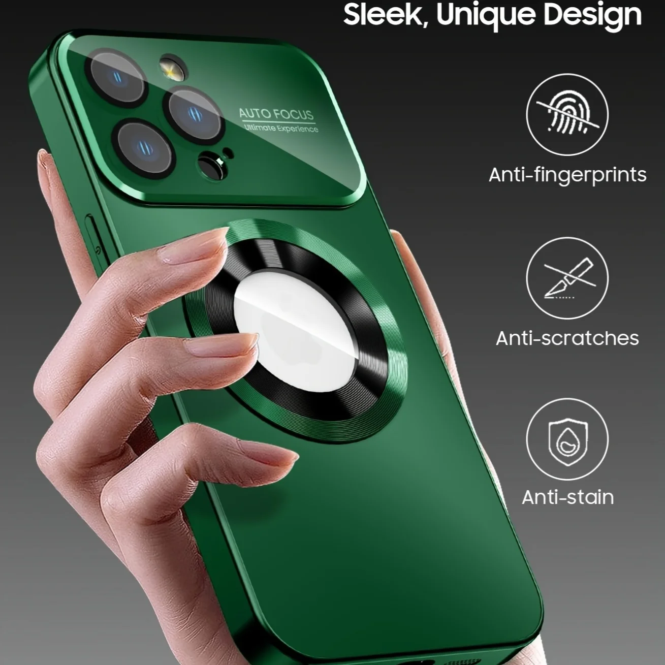 Fashion Glass Camera for Magsafe Case for IPhone 17 Air 16 15 14 Plus 13 12 11 Pro Max Shockproof Magnetic Wireless Charge Cover view 5