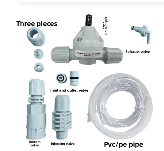 Metering Pump Original Accessories, Bottom Valve Injection Valve Filter Inlet and Outlet Pipe