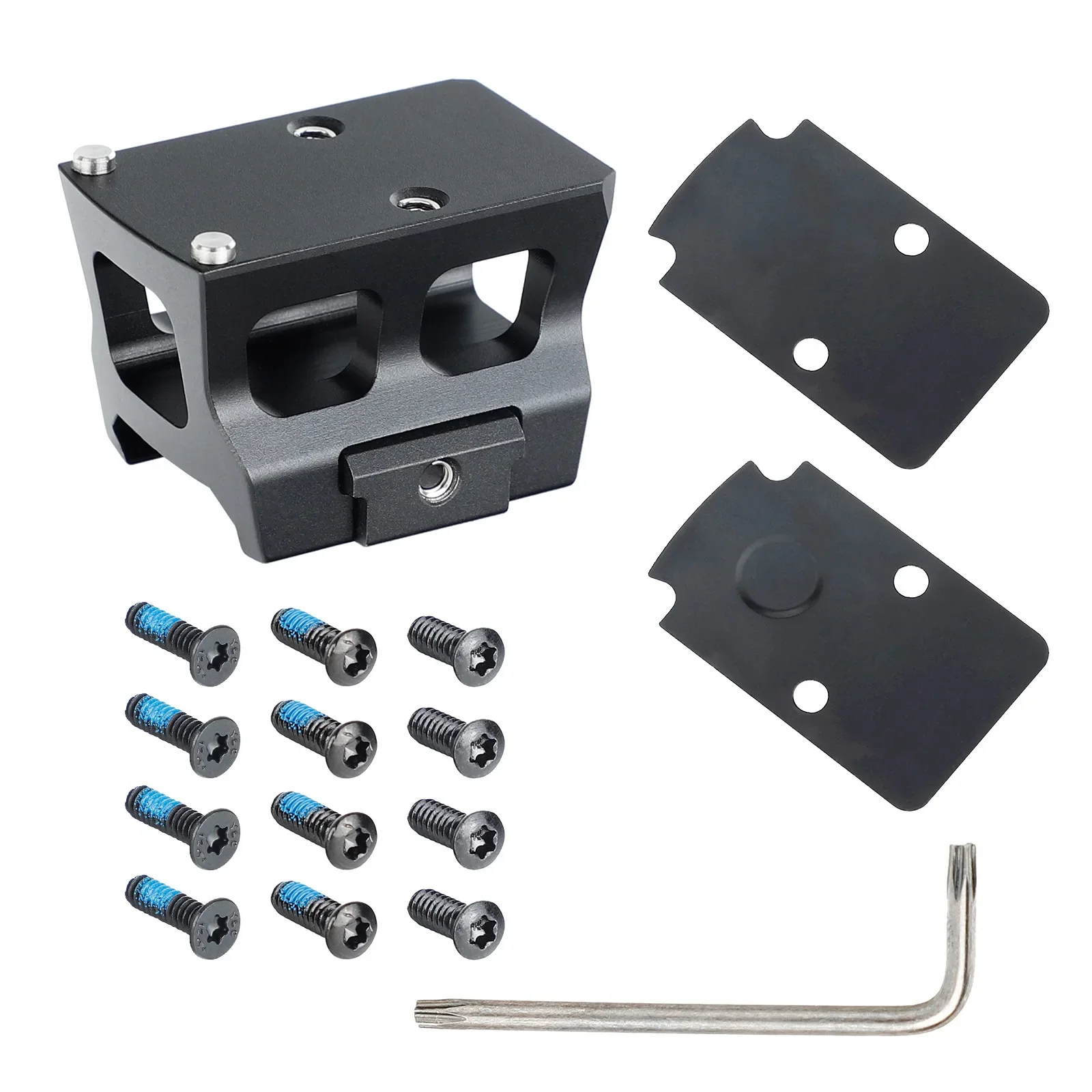 ohhunt® Hunting Lower 1/3 Co-Witness Optics Picatinny Riser Mount Compatible with 407C/507C/508T and for Footprint Red Dot