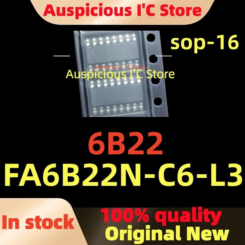 

(2-5pcs)100%New 6B22 FA6B22N FA6B22 FA6B22N-C6-L3 sop-16