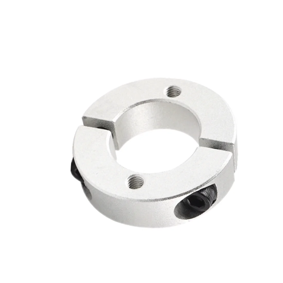 Open aluminum alloy with thread separation type fixed ring clamping ring Clamp ring limit ring shaft lock ring positioner