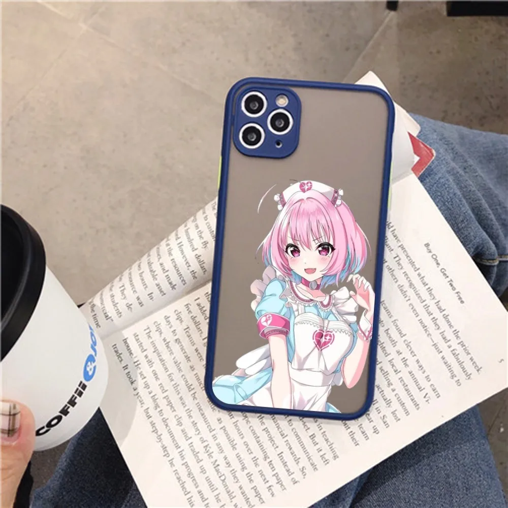 Etui na telefon Riamu Yumemi Anime do iPhone 14 11 12 13 Mini Pro Max 8 7 Plus X XR XS MAX Półprzezroczysty matowy pokrowiec