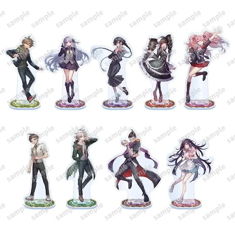 Game V3 Kaede Akamatsu Kokichi Ouma Saihara Shuichi Chiaki Nanami Acrylic Stand Doll Figure Model Plate Cosplay Toy for Gift