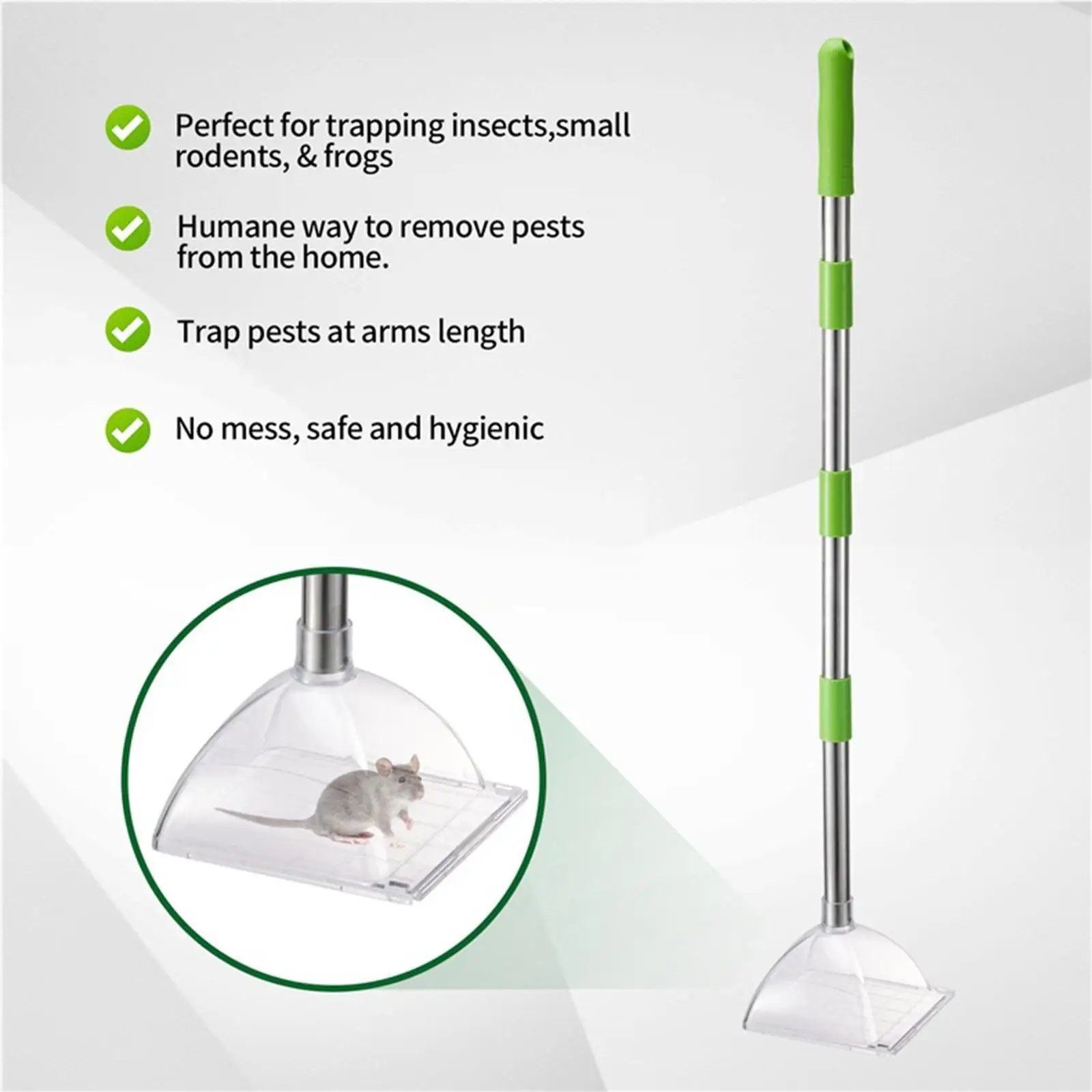Viewing Catcher Kids Adults Quick Release Hand Tool Bug Catching Tool for