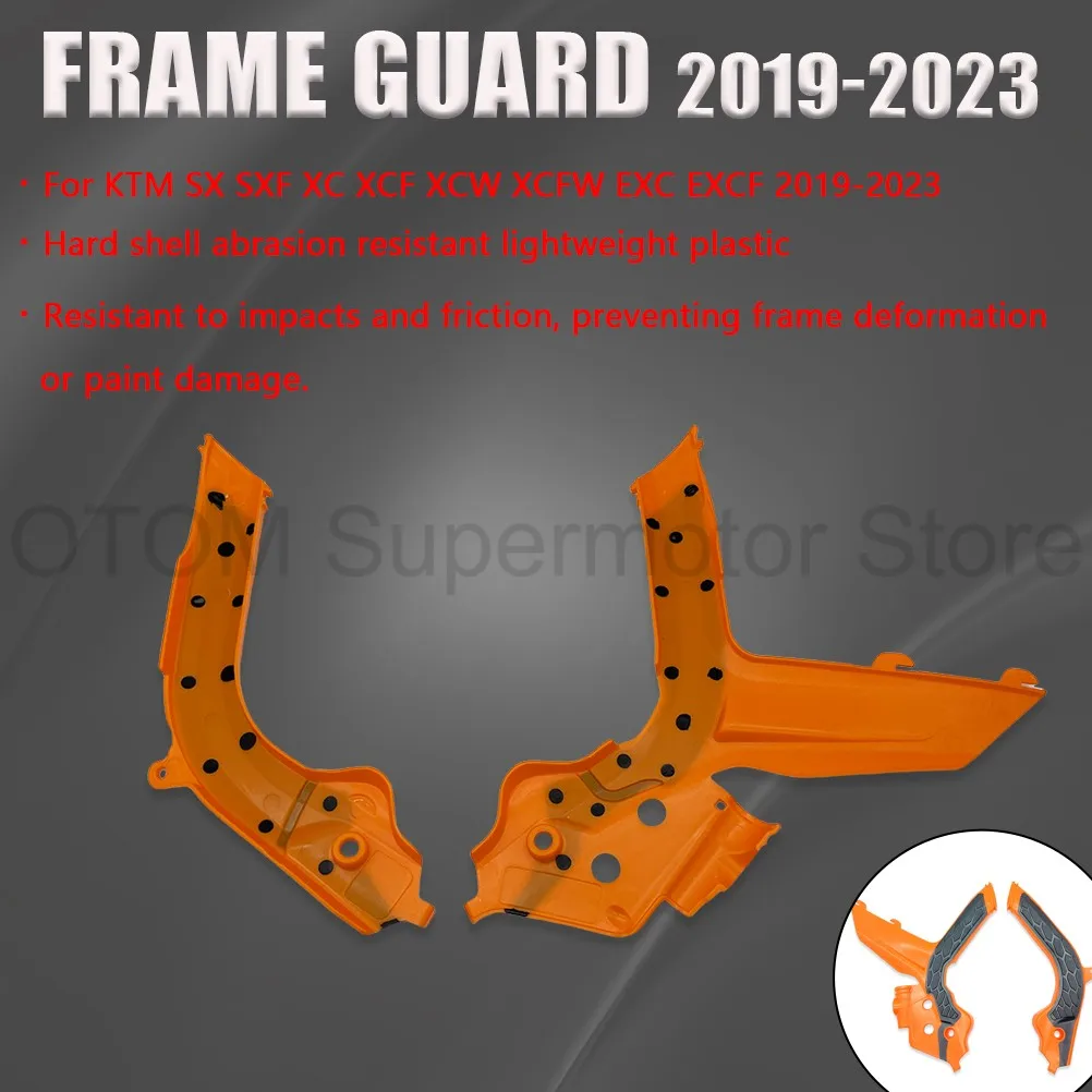 2019-2023 Motorcycle X-Grip Frame Guard Protection Cover Fairing Protector For KTM SX SXF XC XCF XCW XCFW EXC EXCF 125 250 450