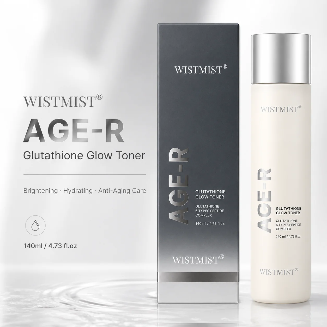 WISTMIST Tônico Iluminador com - Korean Skincare Routine avaliação e preço