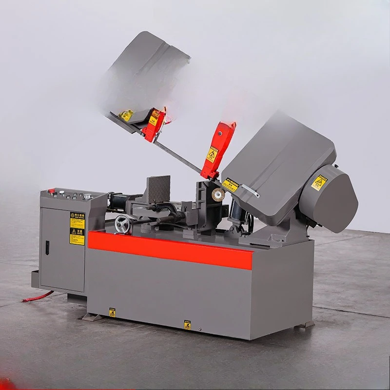 Band sawing machine hydraulic semi-automatic sawing machine dragon