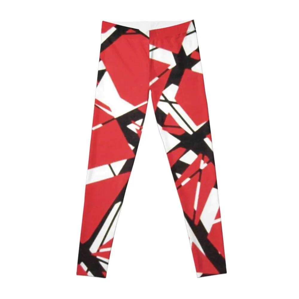 glass red and black stripes Leggings Women's tights sporty woman push up Womens Leggings