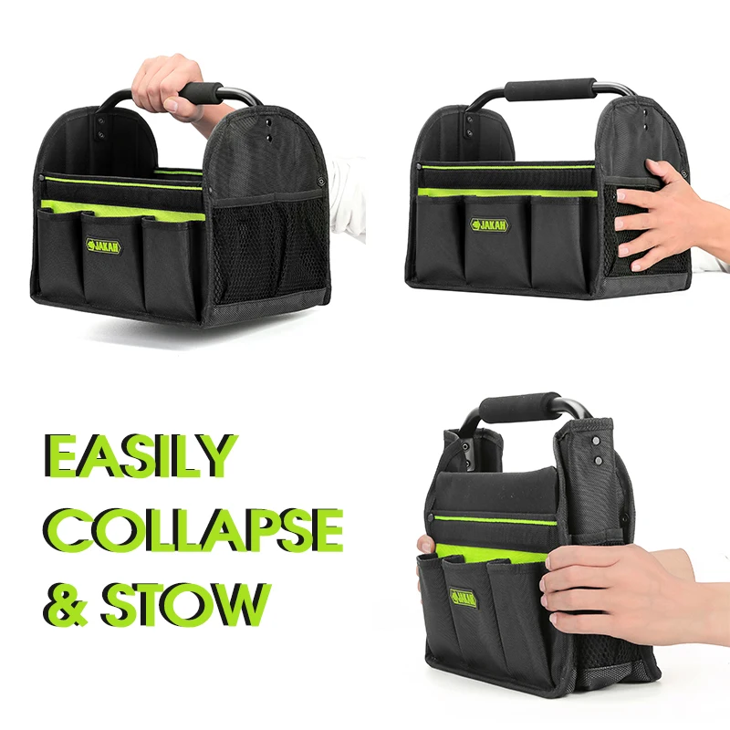 Detail Autowaschwerkzeugtasche Kofferraumbox Tasche Schnellladung Zusammenklappbar Detaillierung Caddy & Aufbewahrung Organisieren – Detail 2