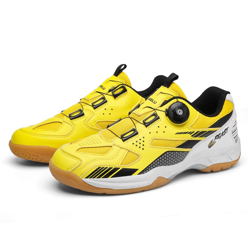 Classic Brand Comfortable Breath Badminton Sport Shoe Top Quality Wearable Table Tennis Shoe Designer Quick Lacing Court Shoe