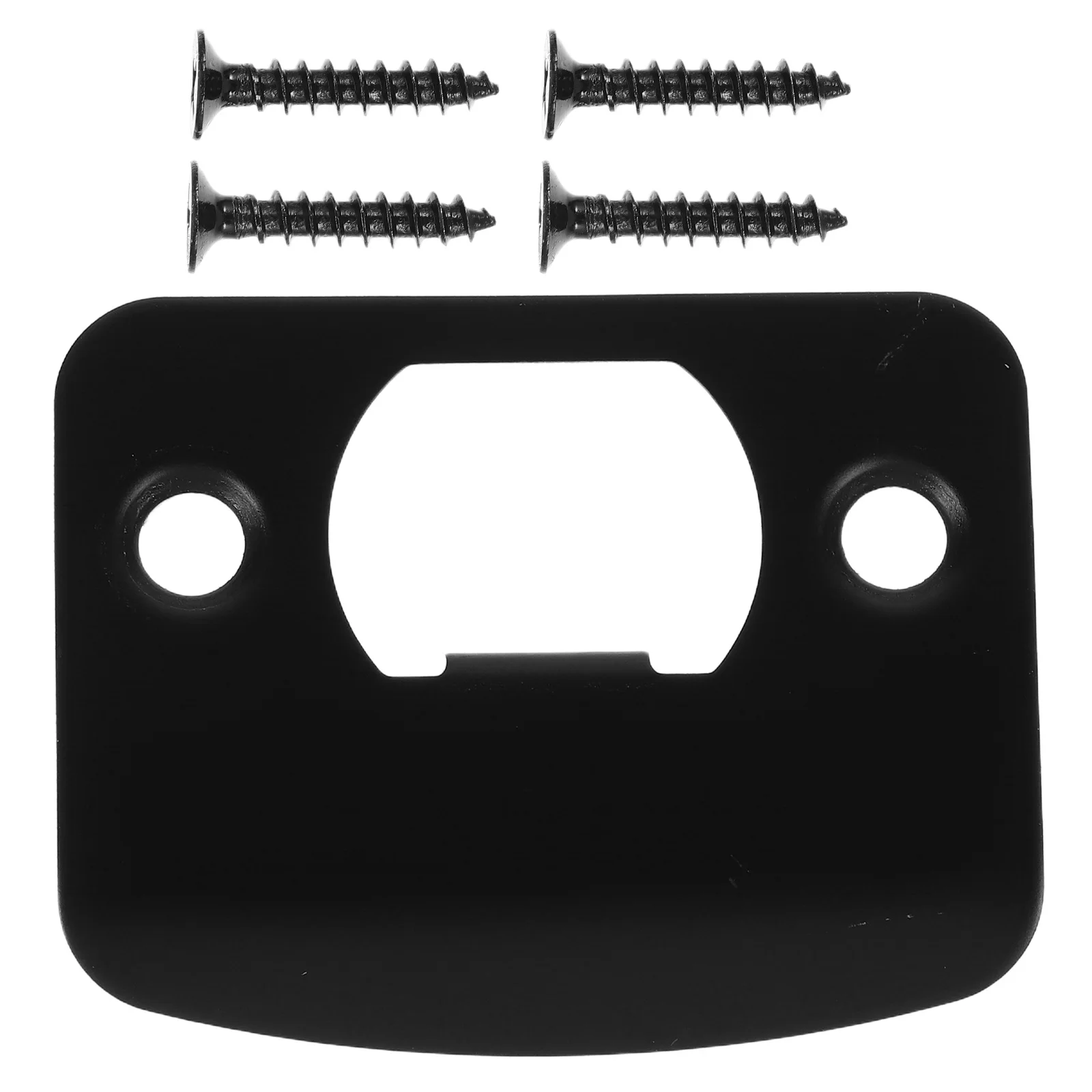 

Lock Accessories Thickened Metal Strike Plate Door Latch Safety Guard For Wood Interior Doors Easy Install Durable Security