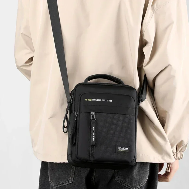 2024 High Quality Men's Handbags Oxford Bag for Man Male Cross Body Shoulder Messenger Bags Men's Casual Bussiness Handbags