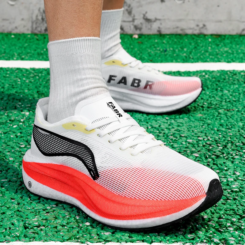 Calçados esportivos masculinos moda quatro temporada novo versátil ao ar livre antiderrapante sola grossa resistente ao desgaste respirável lazer sapatos esportivos