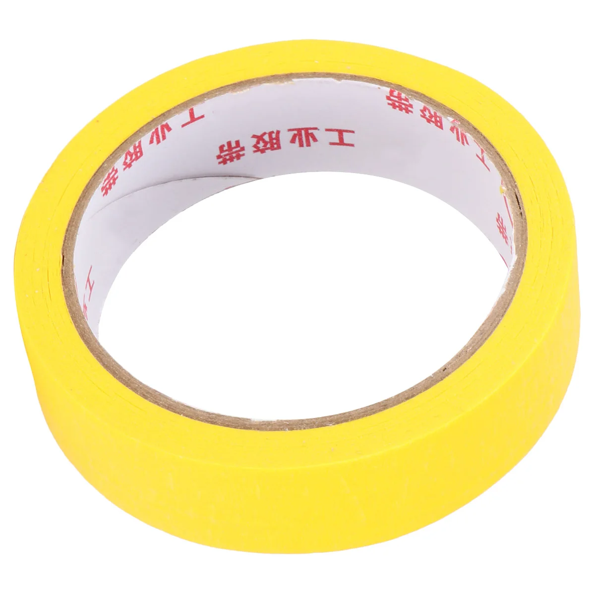 Rubber Color Separation Mark Tape Yellow High Temperature Resistant Fast Drawing Edges Uv Proof for Painting Protection Masking