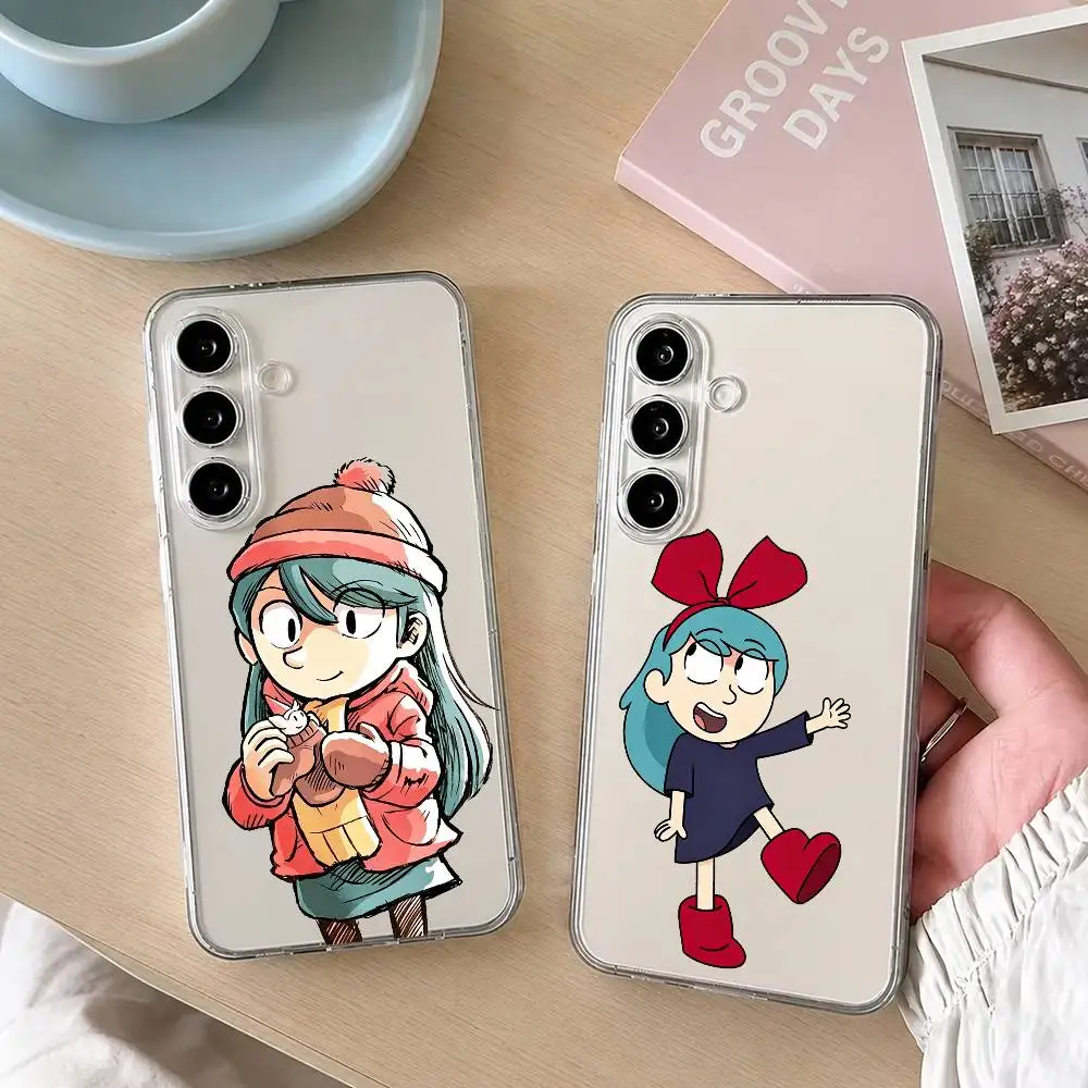 Popular H-Hildas girl  Phone Case For SamsungA10,12,20,21S,30,31,40,50,51,52,70,71 Transparent Cover