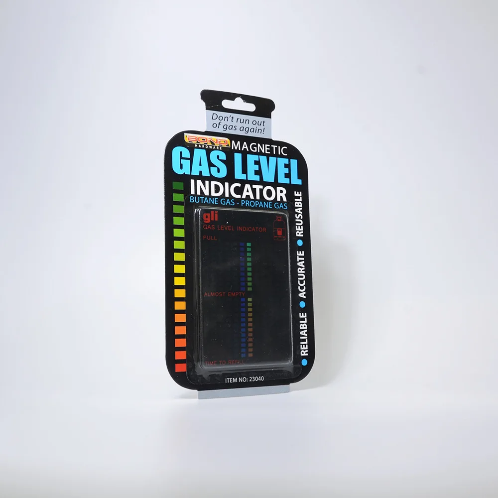 Gauge Caravans Bottle Temperature Measuring Stick Gas Level Indicator Propane Butane LPG Fuel Gas Tank Level Indicator Magnetic