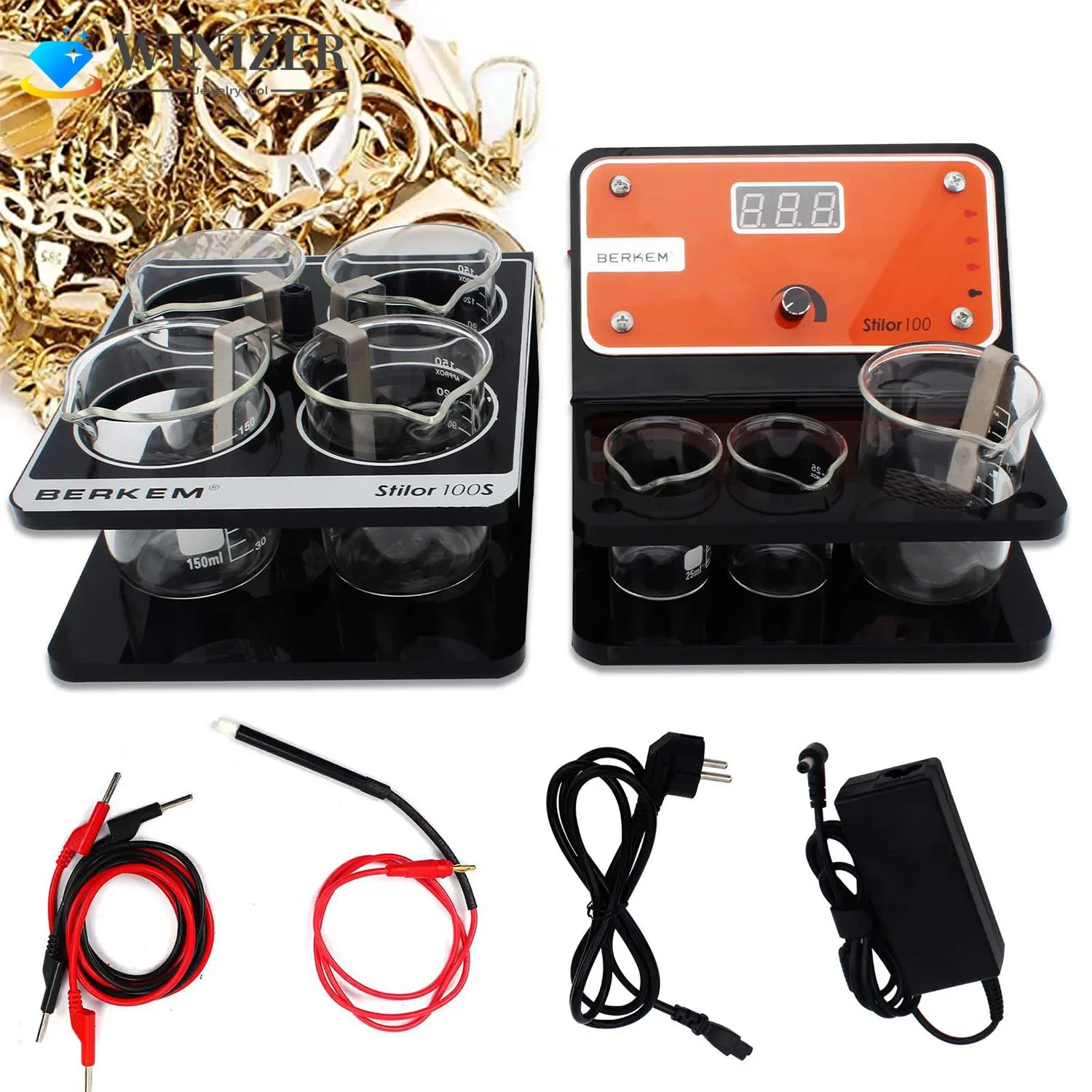 Pen-Type Plating Machine - Jewelry Silver Gold Electroplating Tool for Gold, Silver, Copper