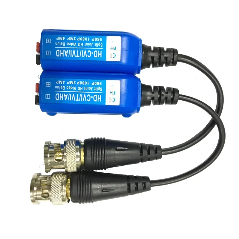 

ESCAM 210C 200M Range For HD CVI/AHD/TVI Twisted BNC CCTV Passive Transceivers Cat5 CCTV UTP Video Balun IPC For 2MP 3MP 4MP