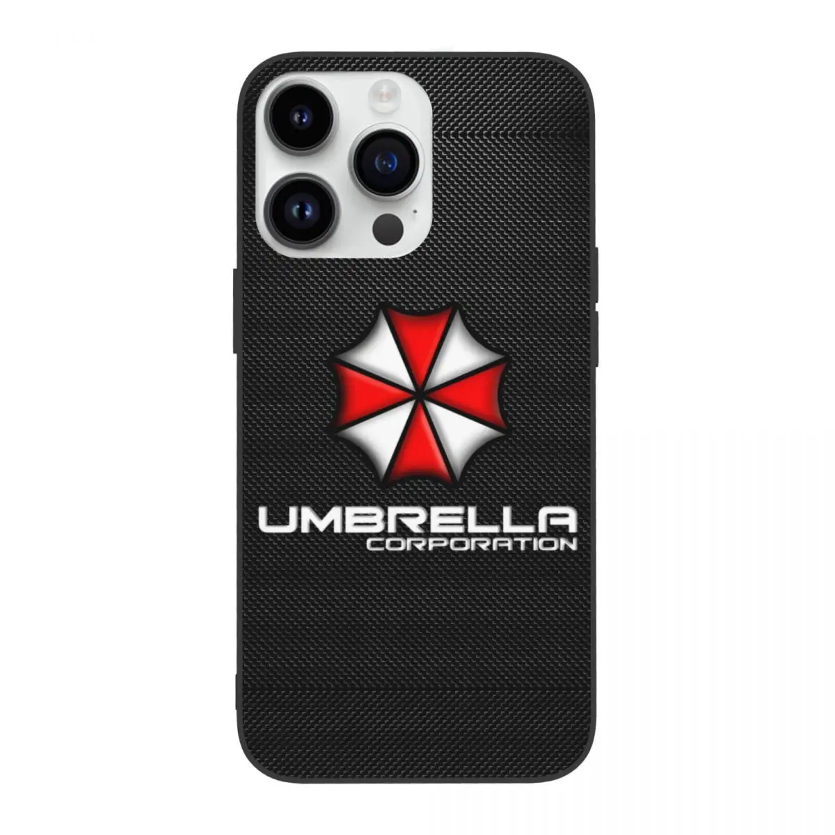 Corporation Red Umbrella Case for iPhone 15 14 11 Pro Max 13 12 Mini XR XS X 8 7 6 6S Plus Soft Silicone Shockproof Cover