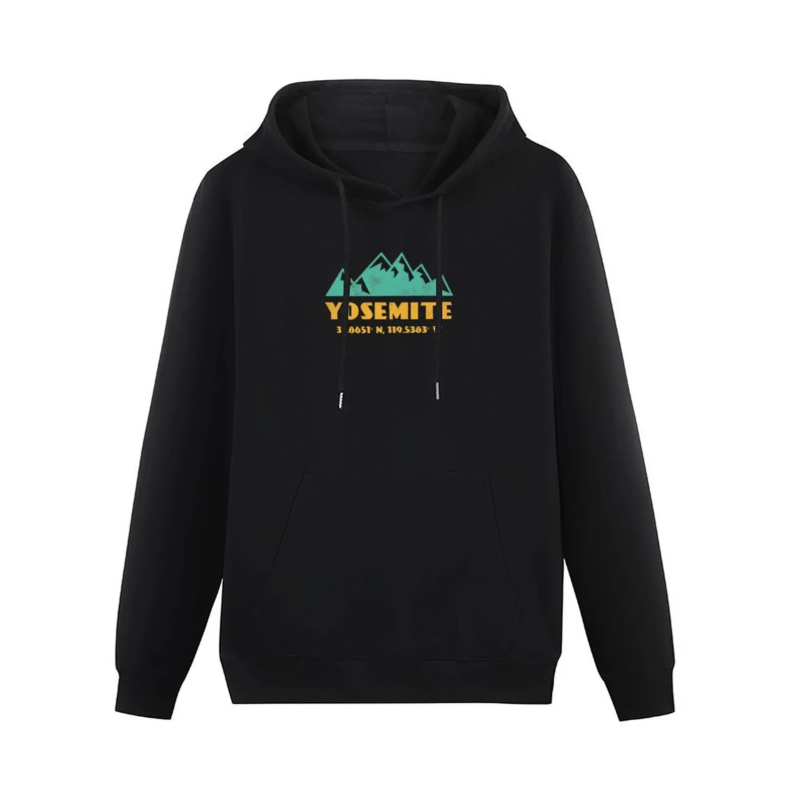 Yosemite - National Parks Coordinates Graphic Gifts Pullover Hoodie anime clothes autumn clothes male clothes new hooded tee