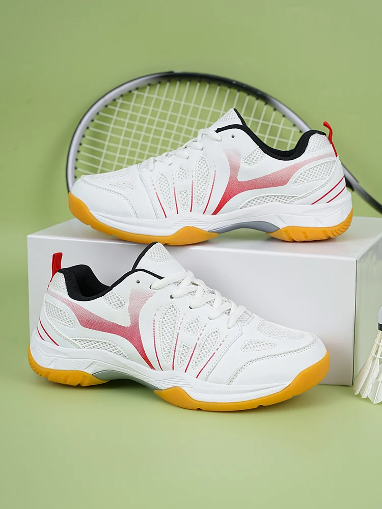 

New Shock-Absorbing Breathable Non-Slip Professional Competition Men's and Women's Tennis Shoes Table Tennis Shoes Badminton