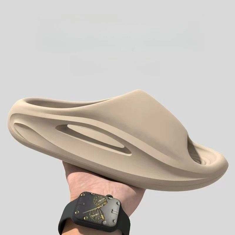 Couple Summer Slippers Indoor Home Bathroom Anti-Slip Thick Sole Quiet Deodorant Support Bath Shoes for Men And Women