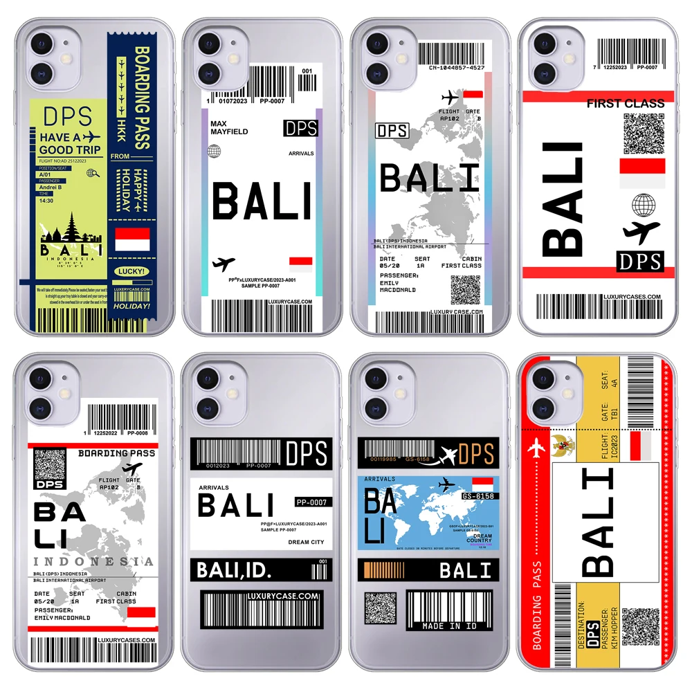 Funda con bandera del mapa de Bali de Indonesia para iPhone, 15, 14 Pro Max, 13, 12, 11, Mini X, XS, XR, 7, 8, 6S Plus, SE