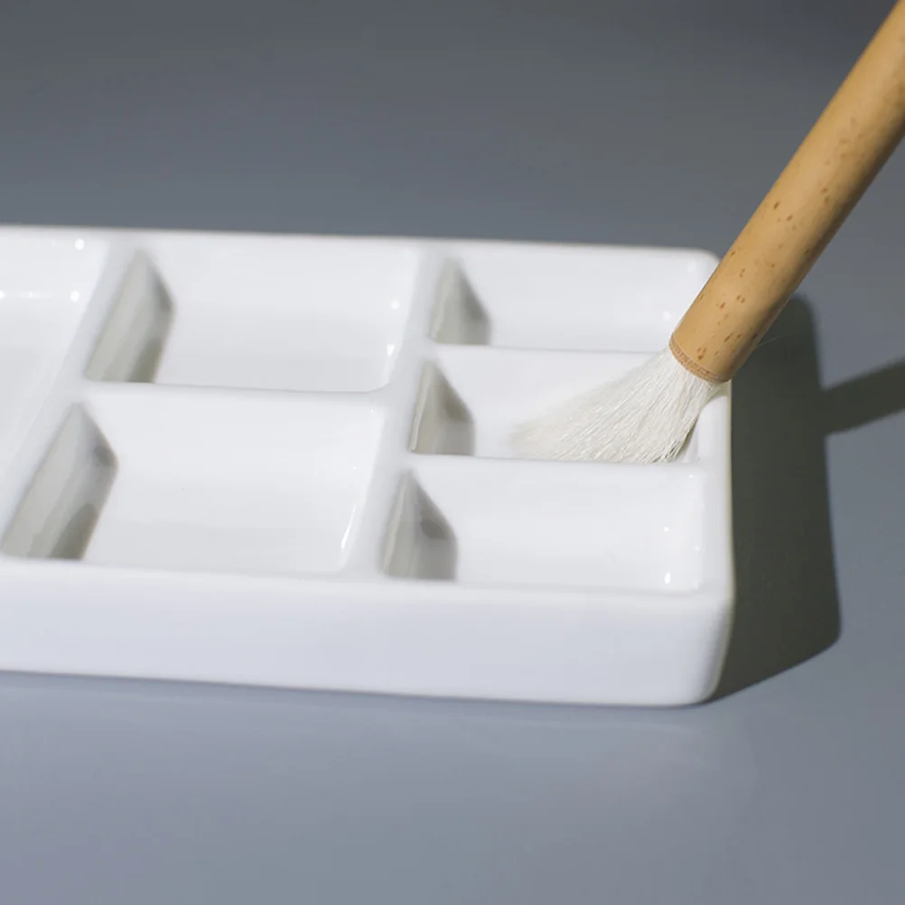 

Paint Trays for Painting Watercolor Ceramic Palette Plastic Pallets Porcelain Wet