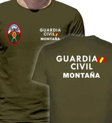 Spainsh Mountain Civil Guard MOD T-Shirt Summer Short Sleeve Casual 100% Cotton Men O-Neck Top Tees