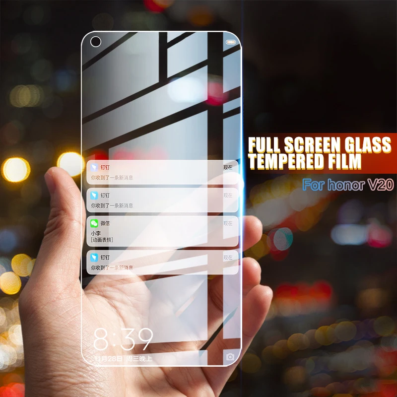 100D Tempered Protective Glass For Honor 50 70 90 Lite X95G Screen Protector Honor 80 GT 50 SE Transparent Protection glass Film