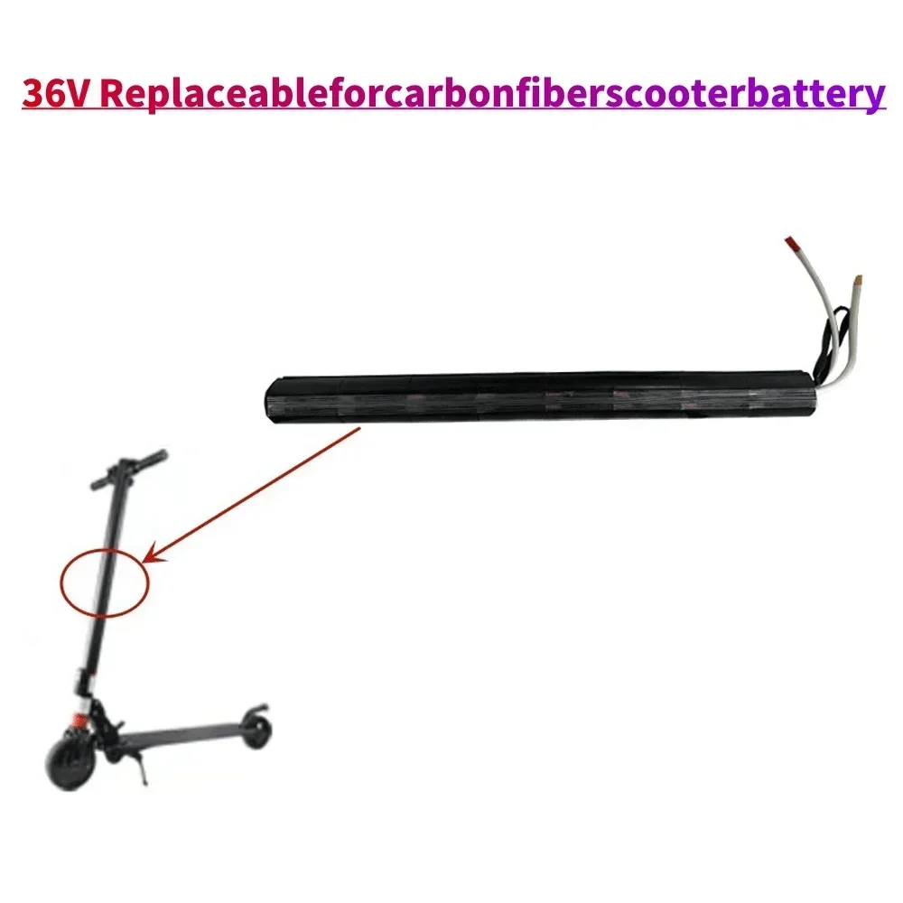 36V 6600mAH Lithium Battery Pack Carbon Fiber Scooter Electric Scooter Battery Pack ,Carbon Fiber Battery