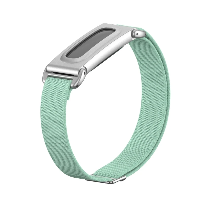 K43B Daily Use Replacement Band with Metal Frame, Breathable Fabric Wrist Strap for Exercise, Workdays, and Routine Wear