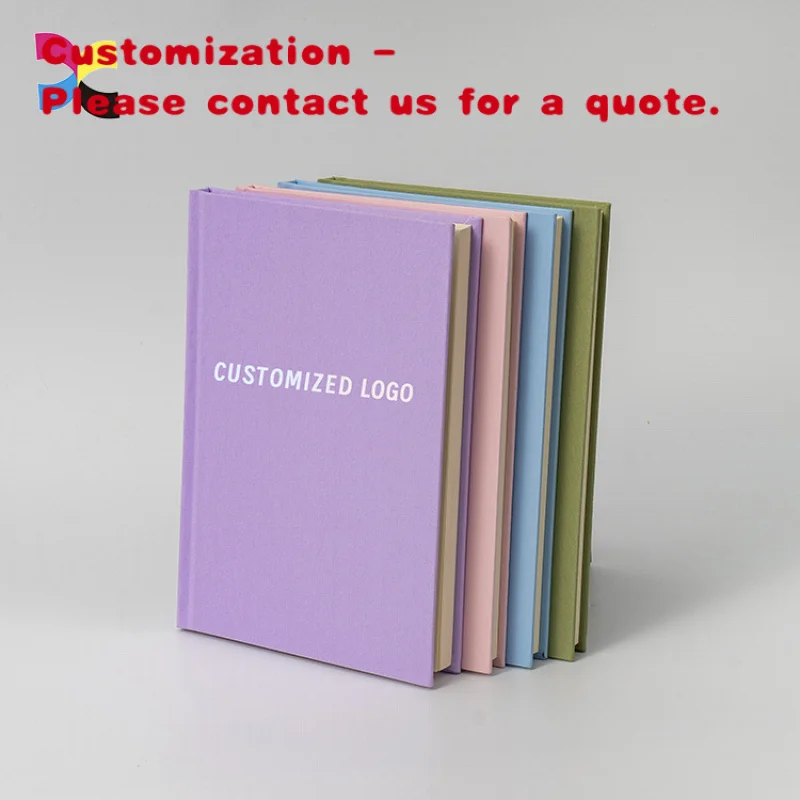 

custom.Customizable Notebook A5 A4 Hardcover Linen Cover Notebook Grid Lined Journal Manufacturers