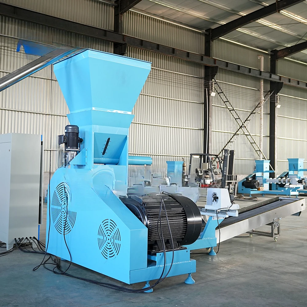 Dog Feed Pellet Machine Pet Cat Dog Food Maker Fish Feed Extruding Machine Rabbit Feed Granulator Machine