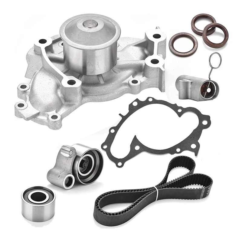 1 Set Timing Belt And Water Pump Kit For 2001-2010 Toyota Highlander Camry Sienna Solara Lexus ES300 RX330 3.0L