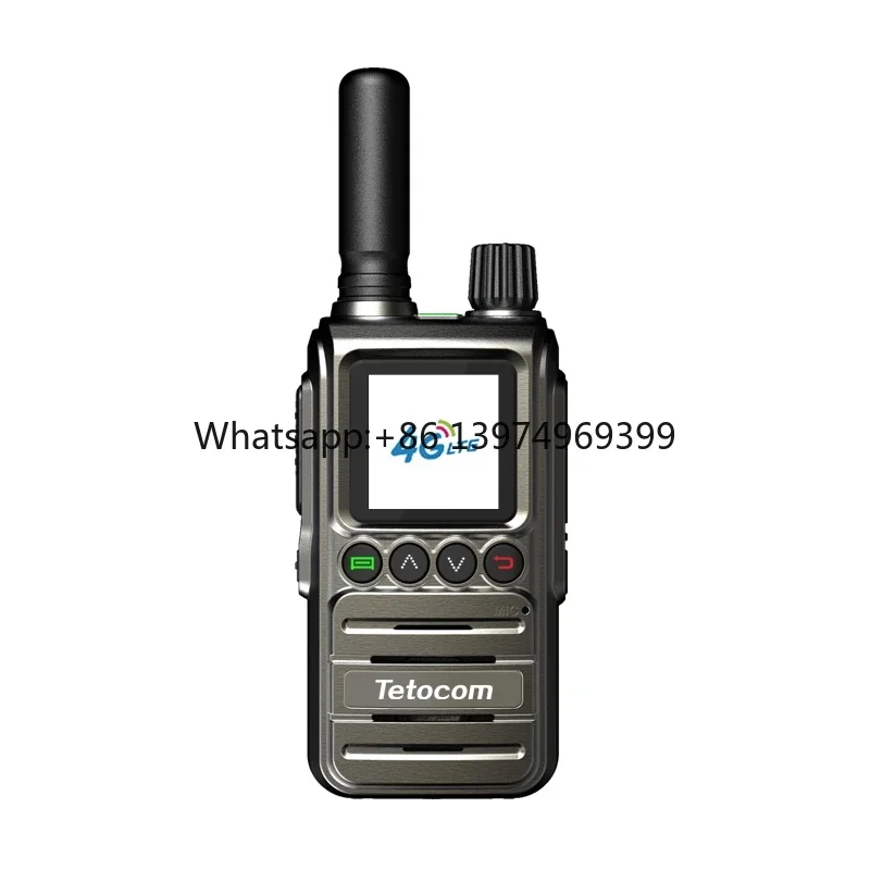 2024 New Mini Two Way Radio Wireless Radio 4G LTE Poc Walkie Talkie for Fleet 100KM factory