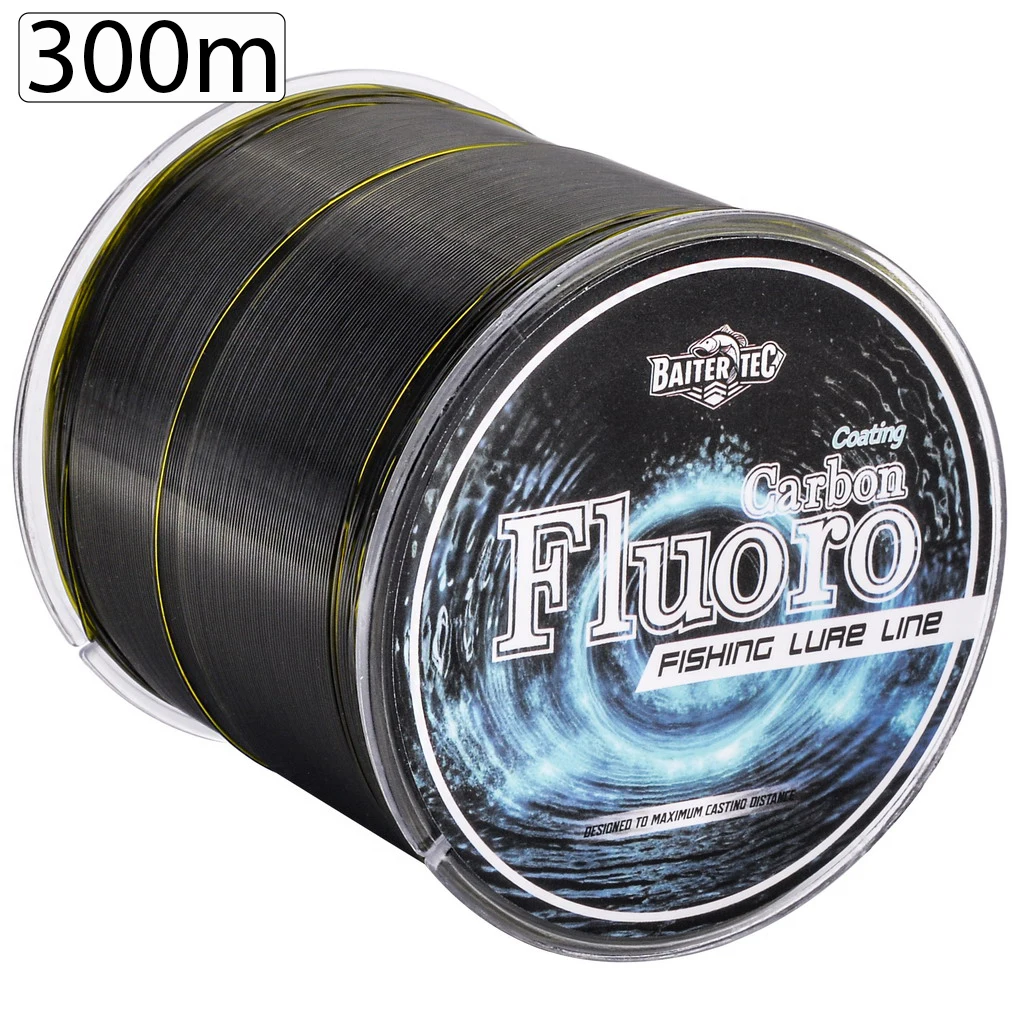 100% Fluorocarbon Vislijn 300M, Koolstofvezel 4-34LB Upgrade Zinkende Lijn Zeevisendraad Japan Super Zachte Karperlijn Pesca