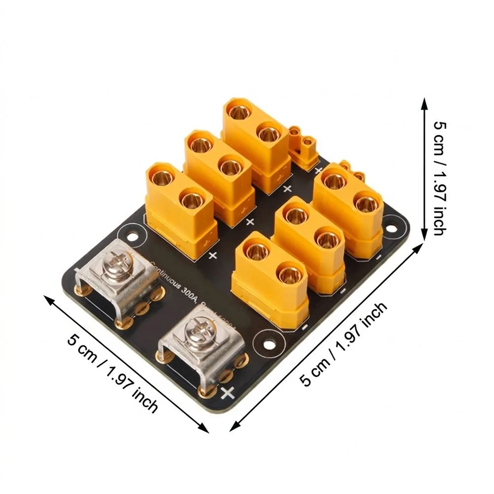 Power Distribution Board 300A Designed for High-Stress Flight Conditions Including Aggressive Maneuvers and Racing