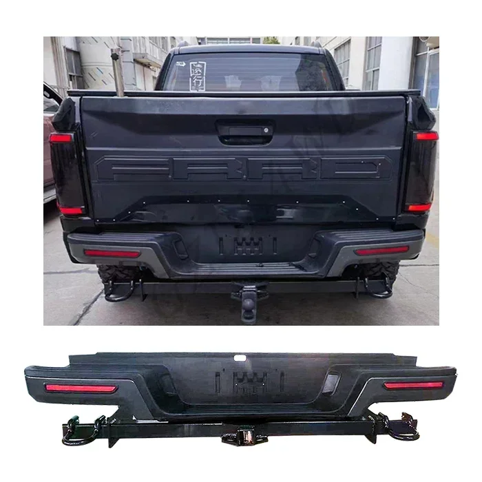 ABS Plastic Car Rear Bumper For Ranger 2012-2021 Back Bumper Offroad Bumper GZDL4WD