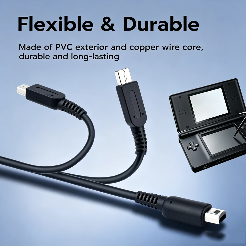 USB C Charging Cable Adapter for Nintendo DS Lite Type C Converter Charging Power Supply Cord Wire for NDSL Console Accessories view 6