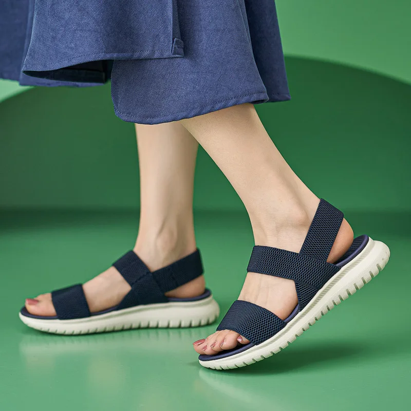 

2026 New 2026 Sports Fashion MD Sole Sandals, Lightweight Comfortable Casual Plus Size Women Shoes