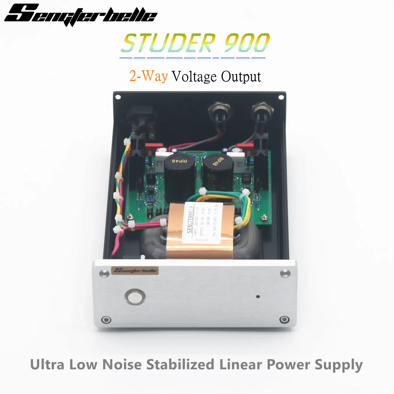 2-Wege-STUDER 900 Lineares Netzteil für Vorverstärker/DAC DC 5V-24V (optional)