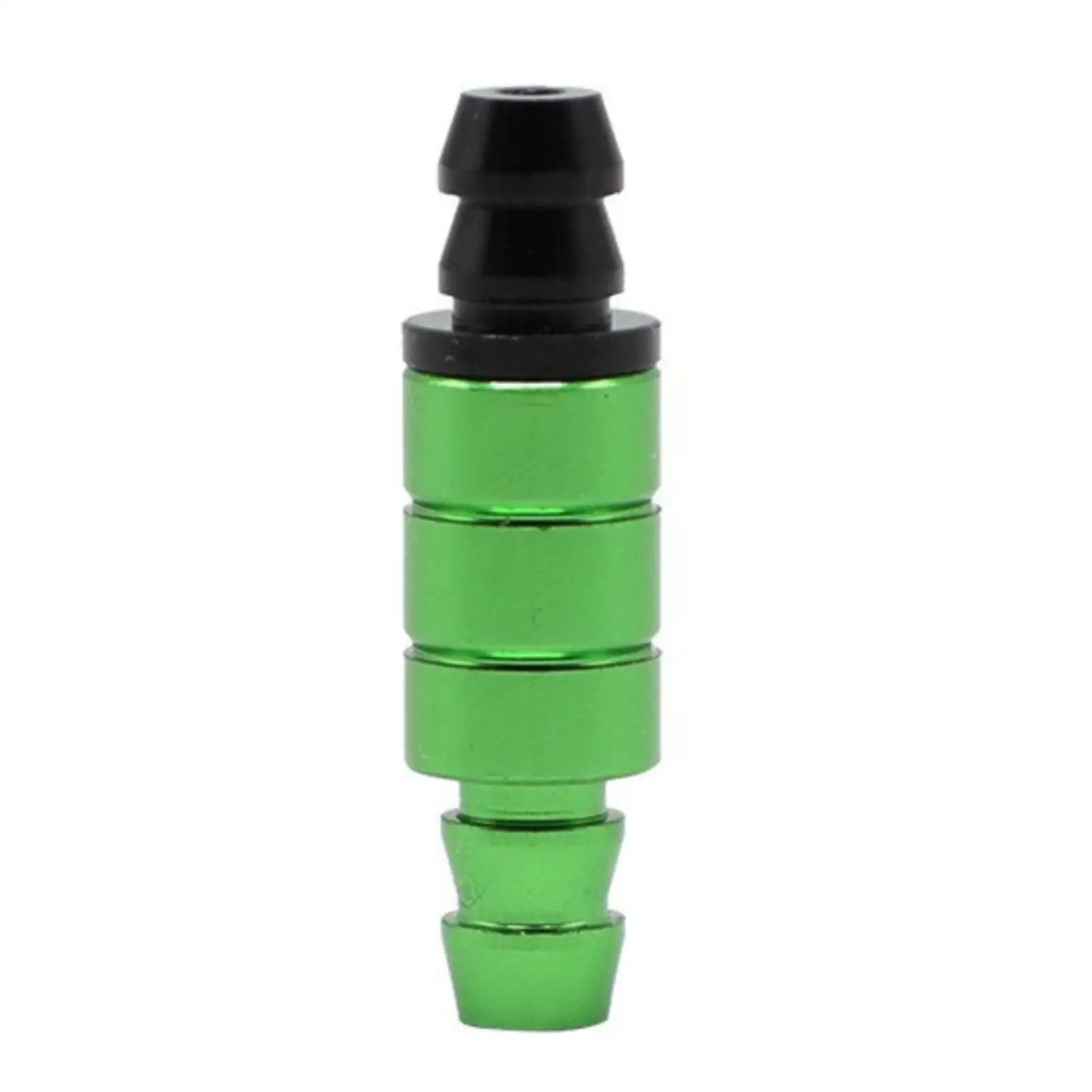 Aluminum Motorcycle Tank Breather Cap One Way Vent Valve with Barbed Hose Fitting for Dirt Bike Offroad Use