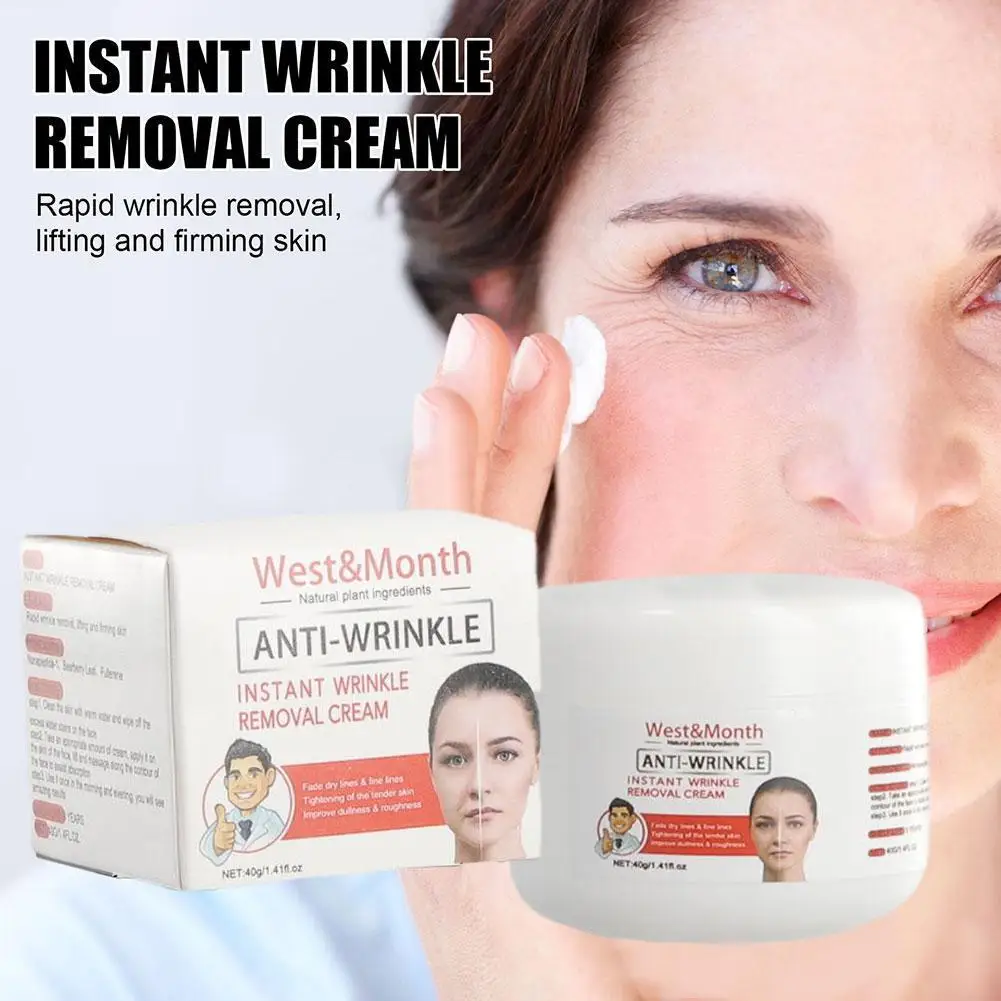 W&M Retinol Lifting Firming Cream Remove Wrinkle Anti-Aging Fine Face Health Fade Beauty Care Lines Brighten Skin Whitening H4H8