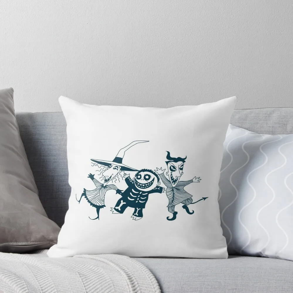 

Lock, Shock & Barrel Throw Pillow bed pillows New year anime girl luxury home accessories pillow