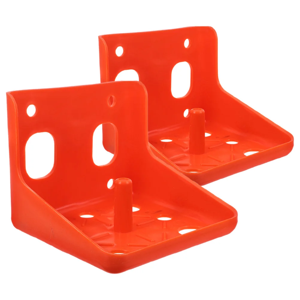 

2pcs Thickened Salt Block Holder For Livestock Durable Lick Brick Feeder Tray For Cattle Sheep Goats Horses Deer Stable Farm