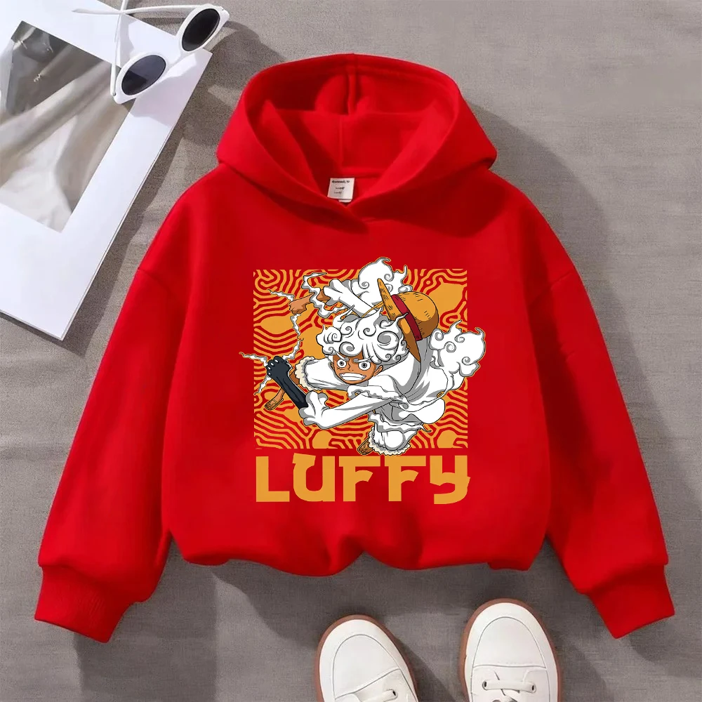 

Детская толстовка с капюшоном в стиле аниме ONE PIECE, толстовка с принтом Luffy/Zoro/Chopper Pirate Manga, повседневный пуловер с героями мультфильмов для мальчиков и девочек, мягкий
