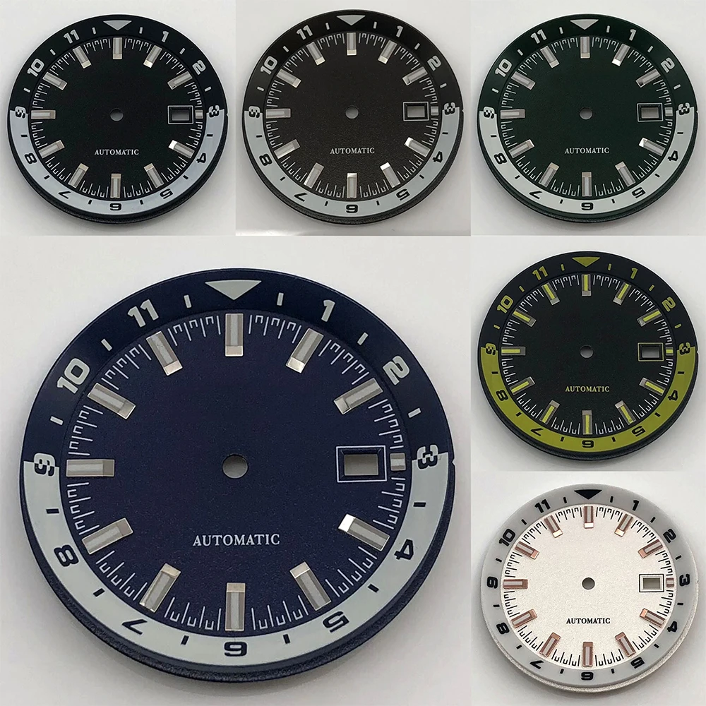 

Детали часов, циферблат 36,5 мм, светящийся механизм NH35/NH36